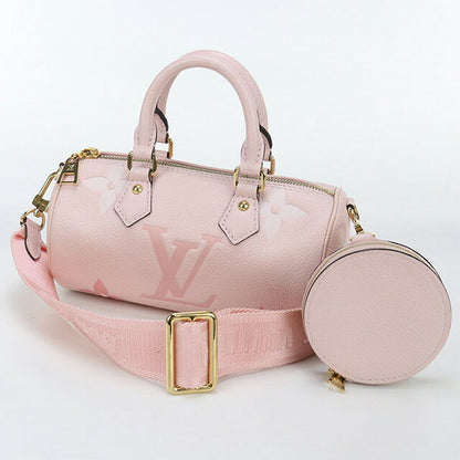 中古 ルイヴィトン ハンドバッグ レディース ブランド LOUIS VUITTON アンプラント パピヨンBB 2WAY レザー M45707 ピンク バッグ USDLV98228011