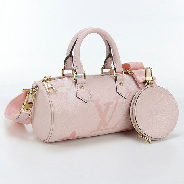 中古 ルイヴィトン ハンドバッグ レディース ブランド LOUIS VUITTON アンプラント パピヨンBB 2WAY レザー M45707 ピンク バッグ USDLV98228011