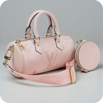 中古 ルイヴィトン ハンドバッグ レディース ブランド LOUIS VUITTON アンプラント パピヨンBB 2WAY レザー M45707 ピンク バッグ USDLV98228011