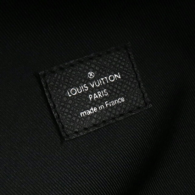 中古 ルイヴィトン リュック メンズ ブランド LOUIS VUITTON タイガ ディスカバリーバックパック レザー M33451 ブラック バッグ USDLV98657011
