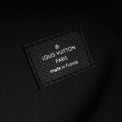 中古 ルイヴィトン リュック メンズ ブランド LOUIS VUITTON タイガ ディスカバリーバックパック レザー M33451 ブラック バッグ USDLV98657011