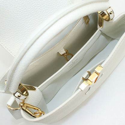 中古 ルイヴィトン ハンドバッグ レディース ブランド LOUIS VUITTON トリヨン カプシーヌBB レザー ホワイト バッグ USDLV98704011