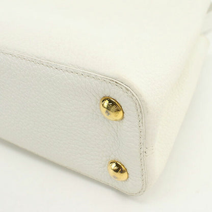 中古 ルイヴィトン ハンドバッグ レディース ブランド LOUIS VUITTON トリヨン カプシーヌBB レザー ホワイト バッグ USDLV98704011