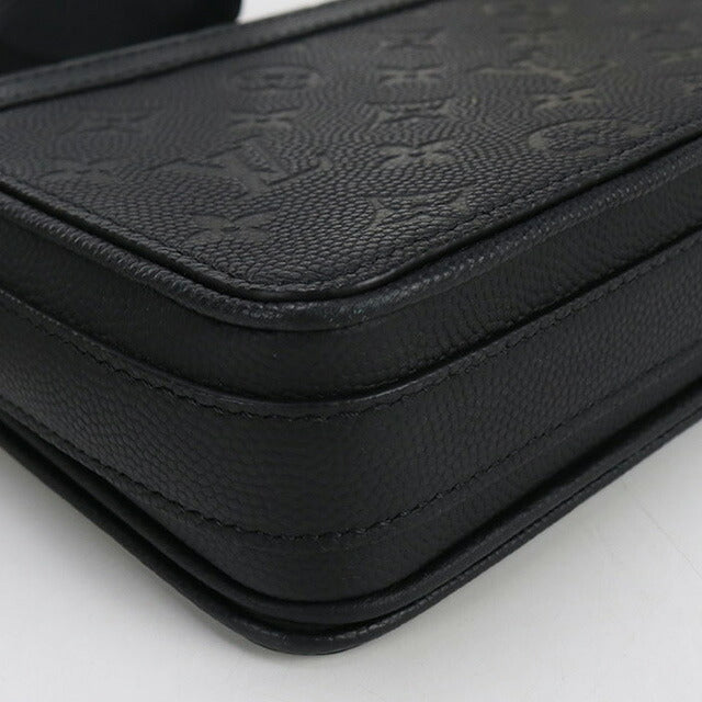 中古 ルイヴィトン ショルダーバッグ メンズ ブランド LOUIS VUITTON NBAコラボ ステュディオ メッセンジャー レザー M58498 ブラック USDLV98739011