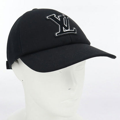中古 ルイヴィトン キャップ レディース ブランド LOUIS VUITTON キャップ・LVシグネチャー M7282L ブラック 帽子 USDLV99951011