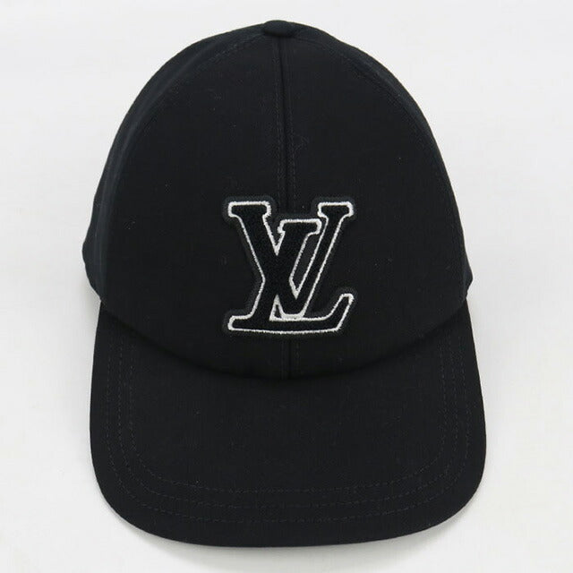 中古 ルイヴィトン キャップ レディース ブランド LOUIS VUITTON キャップ・LVシグネチャー M7282L ブラック 帽子 USDLV99951011