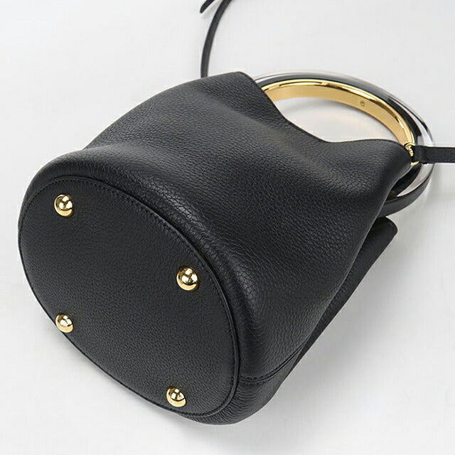 中古 マルニ ハンドバッグ レディース ブランド MARNI 2WAY レザー ブラック USDMA115908011