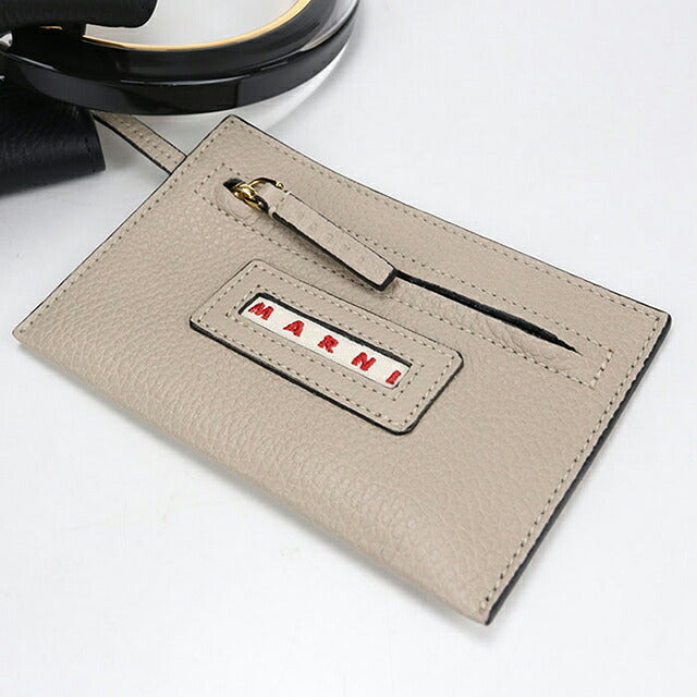 中古 マルニ ハンドバッグ レディース ブランド MARNI 2WAY レザー ブラック USDMA115908011