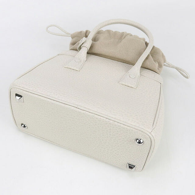 中古 メゾンマルジェラ ハンドバッグ レディース ブランド Maison Margiela 5AC 2WAY SB3WD0005P4348T2003 ホワイト バッグ USDMAR100472011