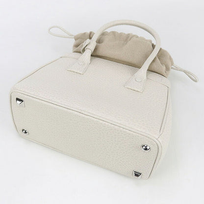 中古 メゾンマルジェラ ハンドバッグ レディース ブランド Maison Margiela 5AC 2WAY SB3WD0005P4348T2003 ホワイト バッグ USDMAR100472011