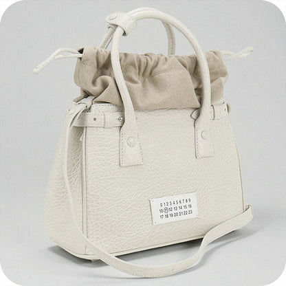 中古 メゾンマルジェラ ハンドバッグ レディース ブランド Maison Margiela 5AC 2WAY SB3WD0005P4348T2003 ホワイト バッグ USDMAR100472011