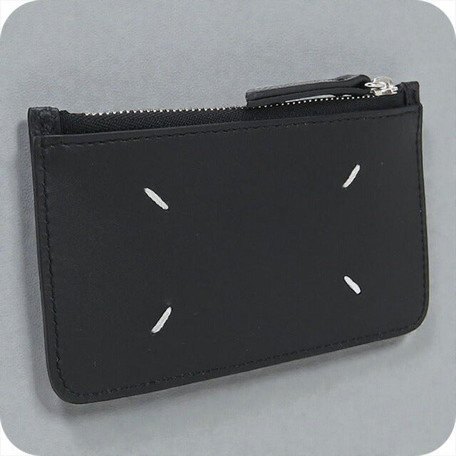 中古 メゾンマルジェラ コインケース ユニセックス Maison Margiela 4ステッチ カードホルダー ウォレット レザー SA1VX0008P4745T8013 USDMAR101552011