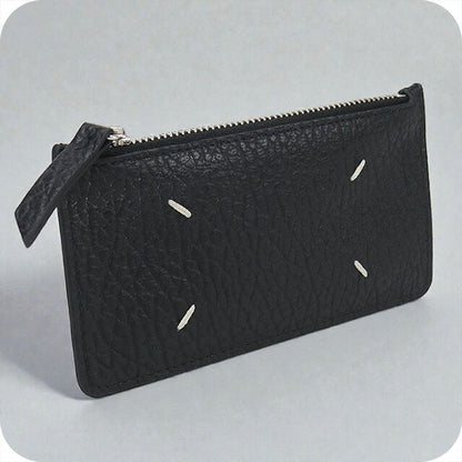 中古 メゾンマルジェラ 小銭入れ レディース ブランド Maison Margiela 4ステッチ フラグメントケース S56UI0143 P4455T8013 ブラック 財布 USDMAR102604011