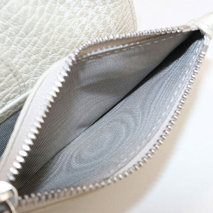 中古 メゾンマルジェラ 二つ折り財布 レディース ブランド Maison Margiela 4ステッチ ジップウォレット 財布 USDMAR102832011