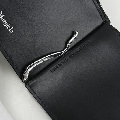 中古 メゾンマルジェラ 二つ折り財布 レディース Maison Margiela 4ステッチ マネークリップウォレット レザー SA1UI0018 P4745T8013 USDMAR104639011