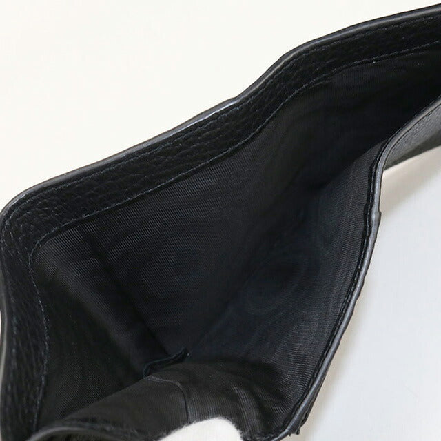 中古 メゾンマルジェラ 三つ折り財布 レディース ブランド Maison Margiela 4ステッチ レザー SA3UI0010 P4455T8013 ブラック 財布 USDMAR106778011