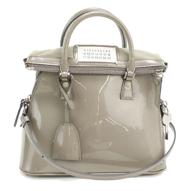 Used Maison Margiela handbag ladies brand Maison Margiela 5AC 2WAY S56WG0082 Gray USDMAR108197011