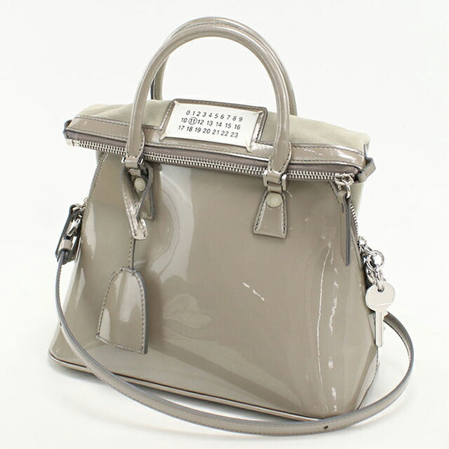 Used Maison Margiela handbag ladies brand Maison Margiela 5AC 2WAY S56WG0082 Gray USDMAR108197011