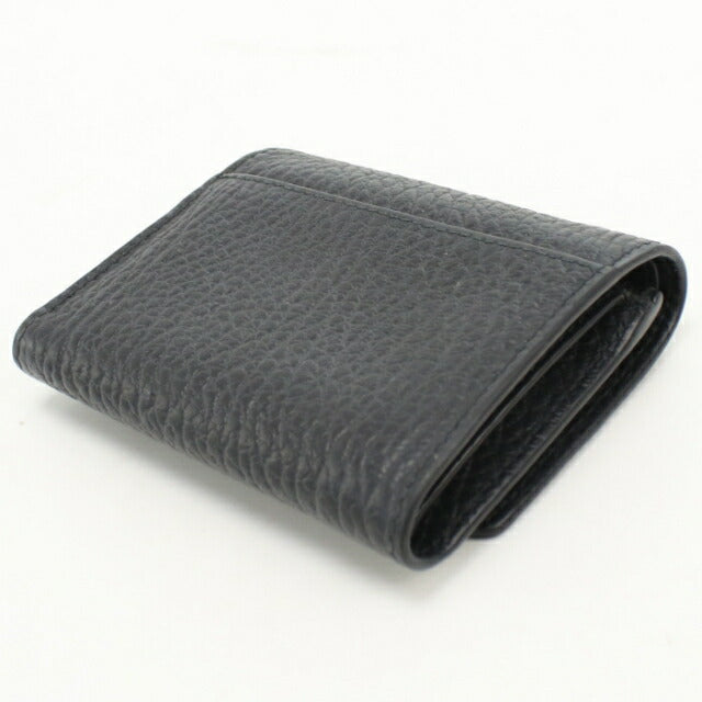 Used Maison Margiela trifold wallet trifold wallet ladies brand Maison Margiela 4 stitch leather SA3UI0010 P4455T8013 black USDMAR112276011