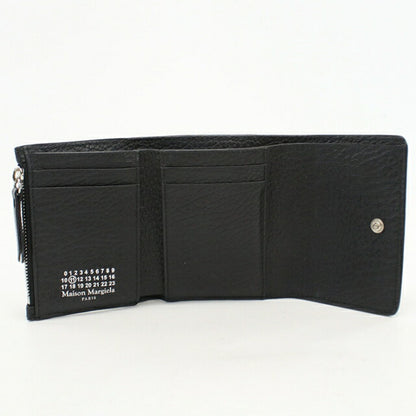 Used Maison Margiela trifold wallet trifold wallet ladies brand Maison Margiela 4 stitch leather SA3UI0010 P4455T8013 black USDMAR112276011