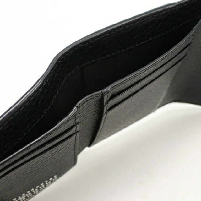 Used Maison Margiela trifold wallet trifold wallet ladies brand Maison Margiela 4 stitch leather SA3UI0010 P4455T8013 black USDMAR112276011