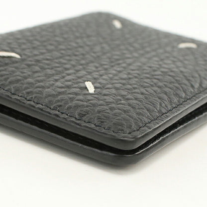 Used Maison Margiela Card Case Compact Unisex Brand Maison Margiela 4 Stitch Card Holder with Key Ring Leather S56UI0128 USDMAR120564011