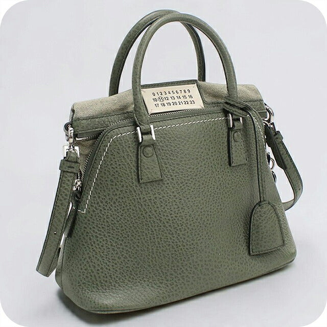 二手 Maison Margiela 手提包 女装品牌 Maison Margiela 5AC Mini S56WG0082 P4455T7166 绿色 USDMAR120909011