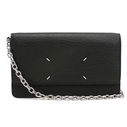 二手 Maison Margiela 链条钱包女装品牌 Maison Margiela 4 针 SA3UI0008 黑色 USDMAR120973011