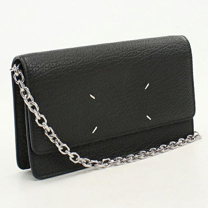 二手 Maison Margiela 链条钱包女装品牌 Maison Margiela 4 针 SA3UI0008 黑色 USDMAR120973011