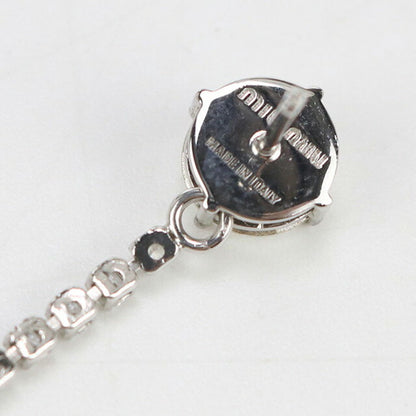 中古 ミュウミュウ ピアス レディース ブランド MIUMIU 5IO058 2DNC F0OKL シルバー アクセサリー USDMI100927011