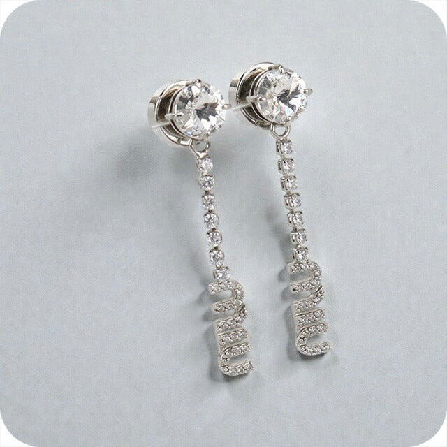 中古 ミュウミュウ ピアス レディース ブランド MIUMIU 5IO058 2DNC F0OKL シルバー アクセサリー USDMI100927011