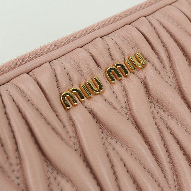 中古 ミュウミュウ ショルダーバッグ レディース ブランド MIUMIU マテラッセ レザー ピンク バッグ USDMI100958011