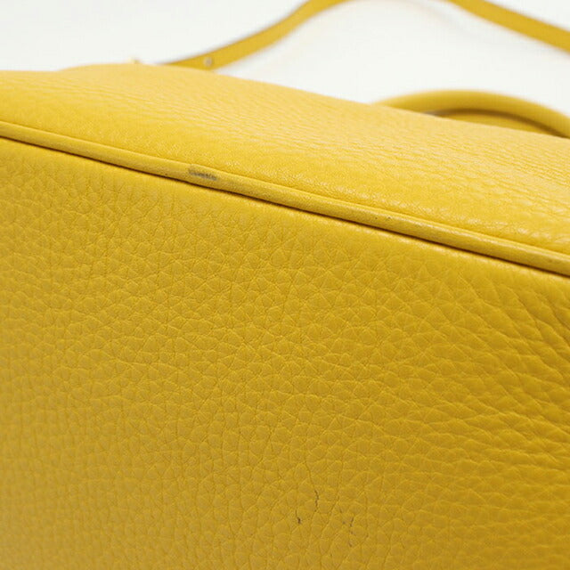 中古 ミュウミュウ トートバッグ レディース ブランド MIUMIU ヴィッテロフェニックス 2WAY レザー 5BE886 イエロー バッグ USDMI101791011
