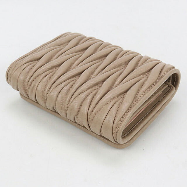 中古 ミュウミュウ 三つ折り財布 レディース ブランド MIUMIU