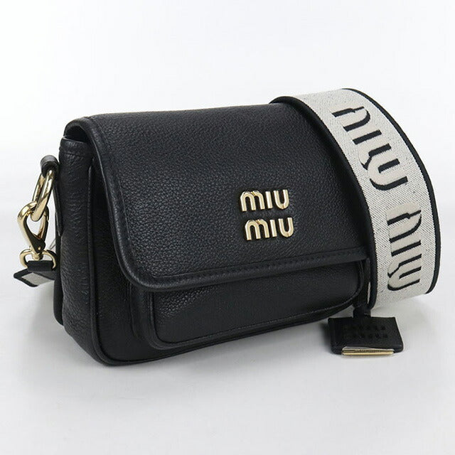 中古 ミュウミュウ ショルダーバッグ レディース ブランド MIUMIU 5BD239 2F57 F0002 ブラック バッグ USDMI103552011