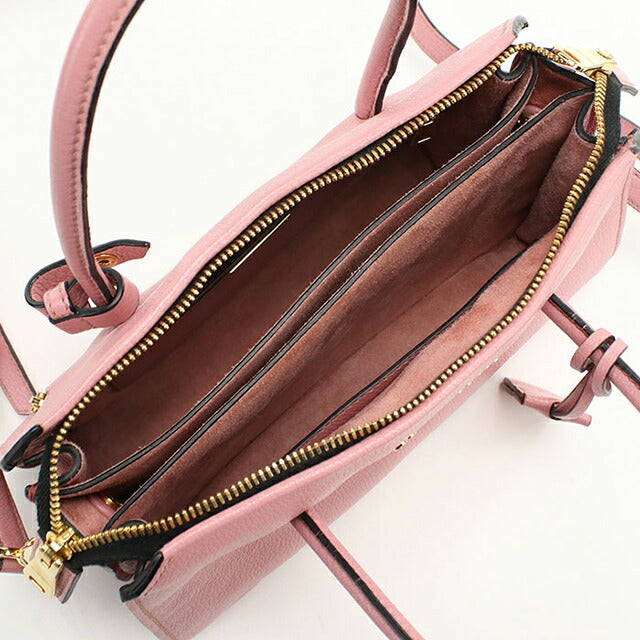 二手 Miu Miu 手提包 女士品牌 MIUMIU Madras 2WAY 手提包 粉色包 USDMI104476011