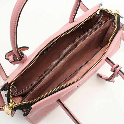 二手 Miu Miu 手提包 女士品牌 MIUMIU Madras 2WAY 手提包 粉色包 USDMI104476011