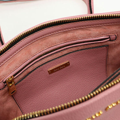 二手 Miu Miu 手提包 女士品牌 MIUMIU Madras 2WAY 手提包 粉色包 USDMI104476011