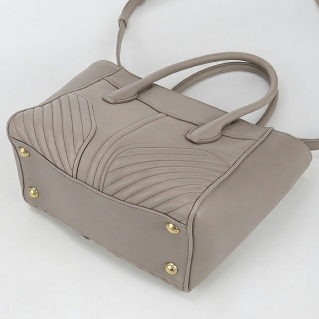 Used Miu Miu tote bag ladies brand MIUMIU 2WAY 5BA145 2E5W F0D32 gray bag USDMI106340011