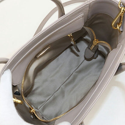 Used Miu Miu tote bag ladies brand MIUMIU 2WAY 5BA145 2E5W F0D32 gray bag USDMI106340011