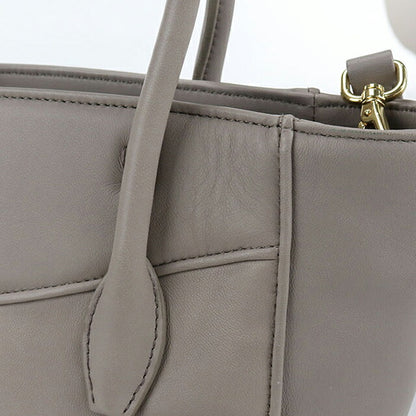 Used Miu Miu tote bag ladies brand MIUMIU 2WAY 5BA145 2E5W F0D32 gray bag USDMI106340011