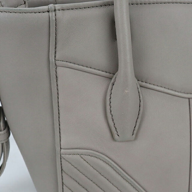Used Miu Miu tote bag ladies brand MIUMIU 2WAY 5BA145 2E5W F0D32 gray bag USDMI106340011