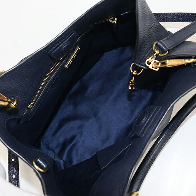 二手 Miu Miu 手提包女士品牌 MIUMIU 2WAY 皮革海军蓝包 USDMI106418011
