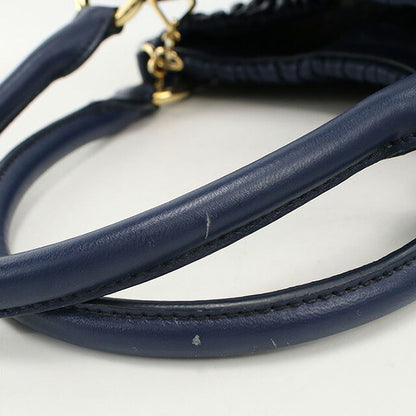 中古 ミュウミュウ トートバッグ レディース ブランド MIUMIU マテラッセ 2WAY 5BE886 N88 F0016 ネイビー バッグ USDMI106729011