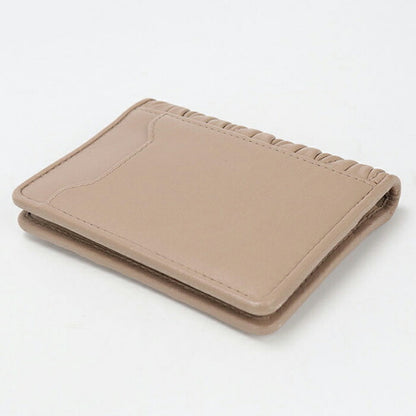 Used Miu Miu Card Case Ladies Brand MIUMIU Matelasse 5MC103 Beige USDMI109589011