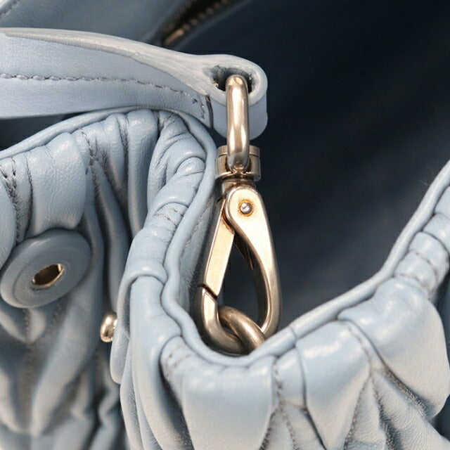 二手 Miu Miu 手提包 女士品牌 MIUMIU Matelasse 2WAY 蓝色 USDMI112056011