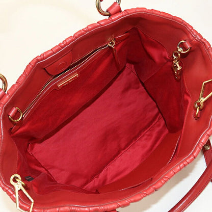 中古 ミュウミュウ ハンドバッグ レディース ブランド MIUMIU マテラッセ 2WAY レッド USDMI112546011