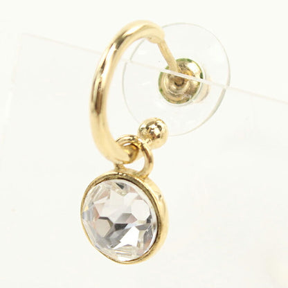 中古 ミュウミュウ ピアス レディース ブランド MIUMIU ラインストーン ゴールド アクセサリー USDMI112902011