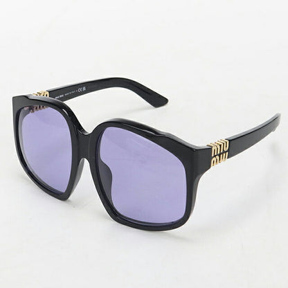 中古 ミュウミュウ サングラス レディース ブランド MIUMIU SMU A07-F ブラック USDMI112934011