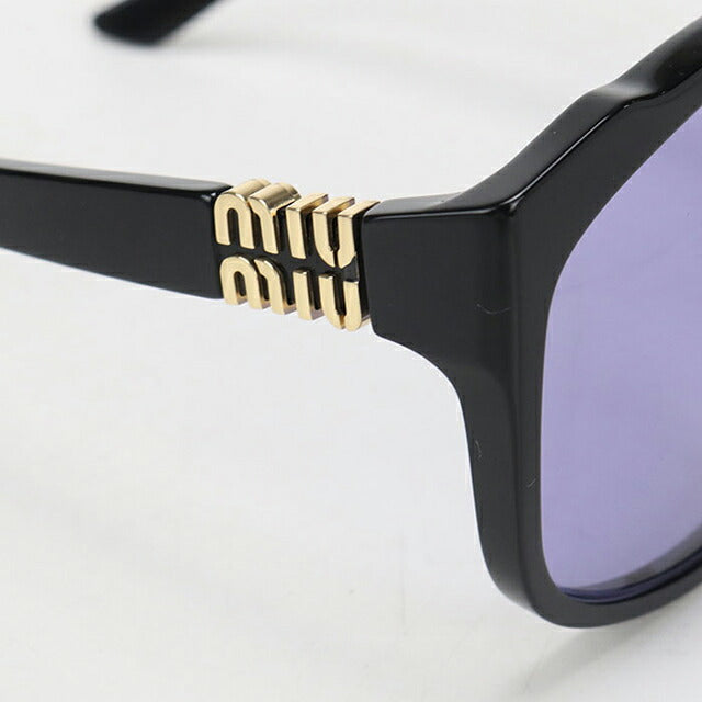 中古 ミュウミュウ サングラス レディース ブランド MIUMIU SMU A07-F ブラック USDMI112934011